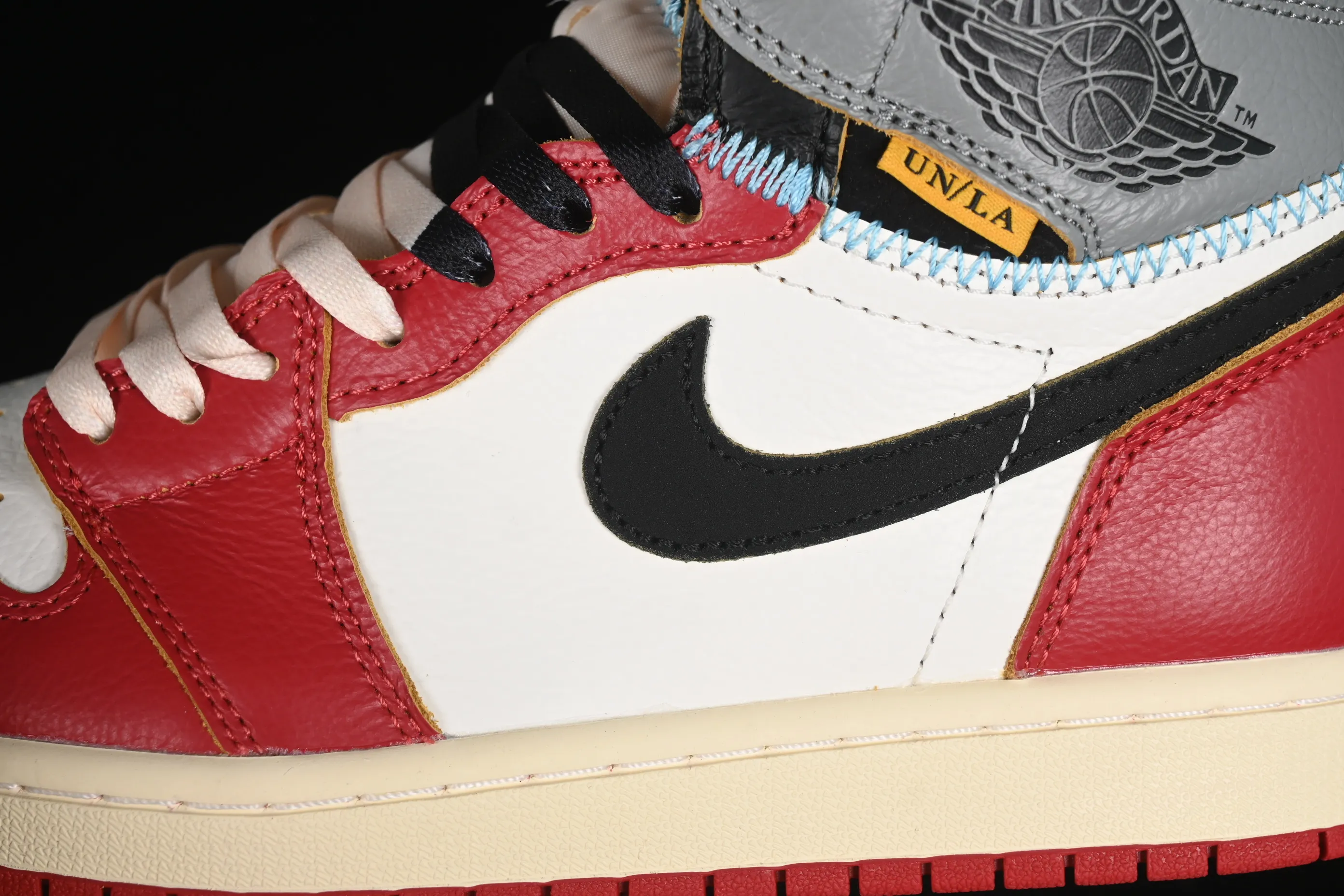All categories Air Jordan Jordan series basketball shoes Air Jordan 1 High Union x Air Jordan 1 Retro High AJ1 Joe 1 Shadow Chicago high-top basketball shoes HV8563-600
